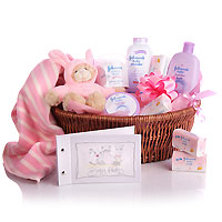 Baby Girl Basket