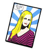 Personalised A3 Lichtenstein Pop Art Print